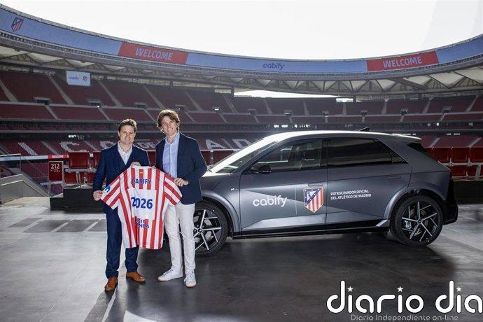 Cabify, nuevo patrocinador del Atlético de Madrid