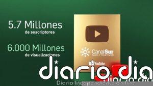 CanalSur supera los cuatro millones de euros en ingresos en YouTube y alcanza 5,76 millones de suscriptores