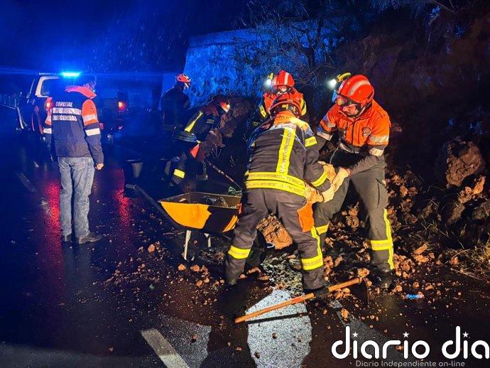 Canarias atiende cerca de 600 incidentes desde el inicio de la borrasca 'Therese'