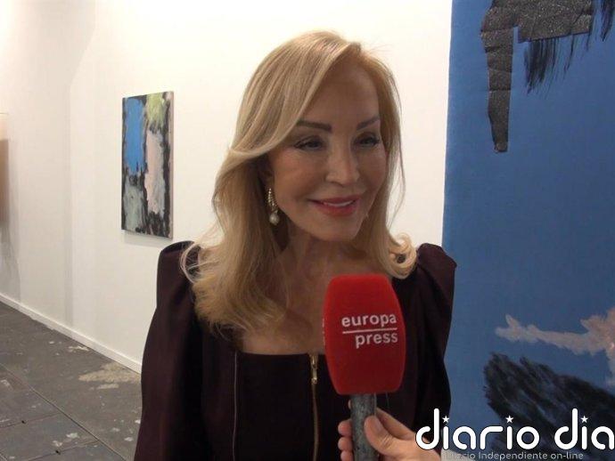 Carmen Lomana desvela el gesto de la Reina Letizia en ARCO: “Me ha visto y ha querido saludarme, ha sido un detallazo”