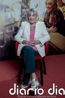 Carmen Maura protagoniza 'Calle Málaga': La actriz Carmen Maura durante una entrevista, en el Hotel Barceló Torre, a 23 de marzo de 2026, en Madrid (España). La película ‘Calle Málaga’, que se estrena en cines el próximo 1 de abril, cuenta la historia de María Ángeles, una mujer de 79 años que l