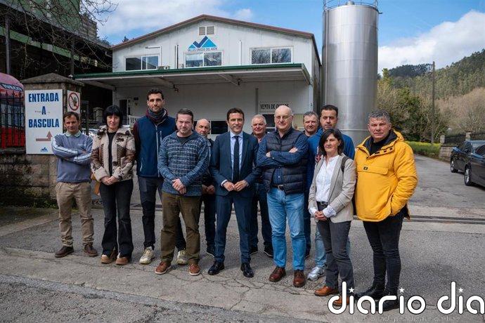 Casares destaca a Valles Unidos del Asón como "motor económico" del oriente cántabro tras facturar 25,5 millones en 2025