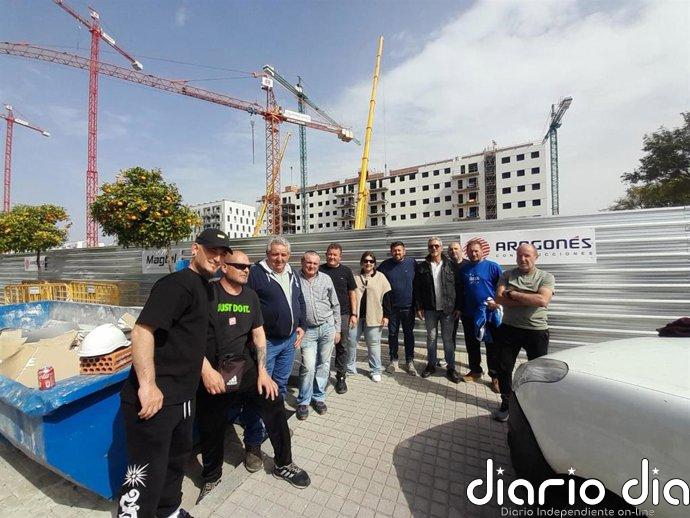 CCOO y UGT cifran en el 100% el seguimiento en la nueva jornada de huelga de los gruistas en Córdoba