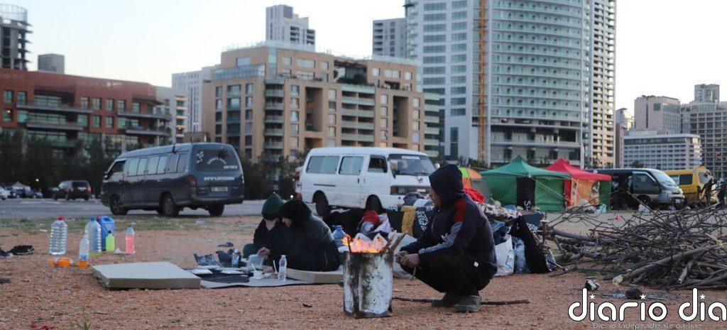 Centenares de miles de niños desplazados de su hogar en el Líbano