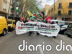 Centenares de personas exigen en Palma el fin del "genocidio" en Gaza y de las guerras en Irán y Líbano