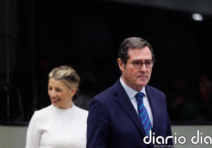 CEOE no negociará con Trabajo la democratización de las empresas: "Es un nuevo ejercicio de intervencionismo"