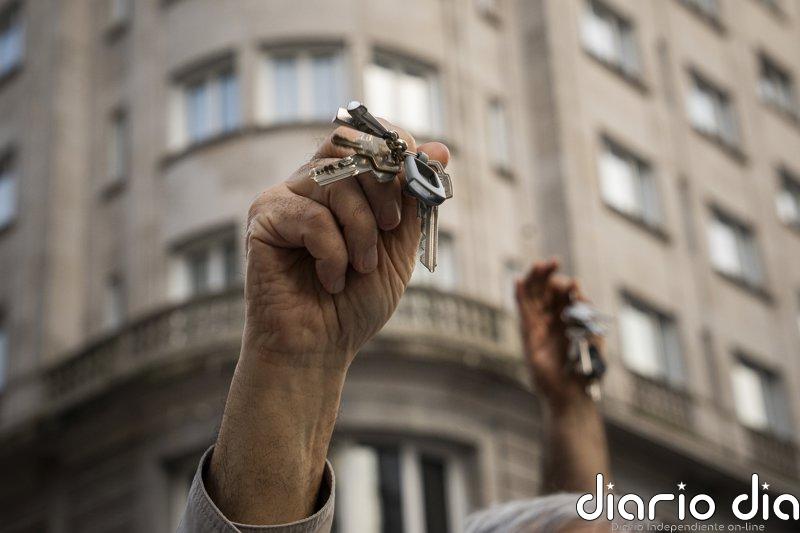 Cientos de personas alzan sus llaves en Vigo para pedir medidas frente a la situación de "emergencia habitacional"