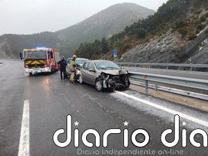 Cinco heridos en un accidente de tráfico múltiple en la A-23, en Arguis (Huesca)