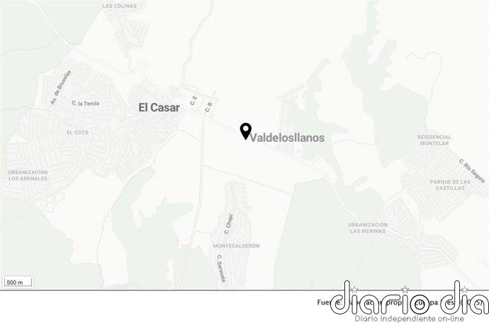 Cinco personas hospitalizadas tras un accidente de tráfico con dos vehículos en Valdelosllanos