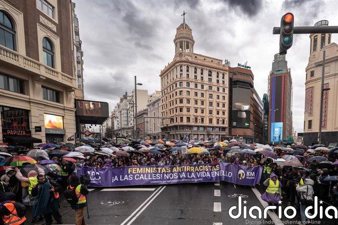 Comisión 8M ve "gravísimo" que el feminismo en Madrid vuelva a ir dividido el domingo: "Eligen aliarse con el fascismo"