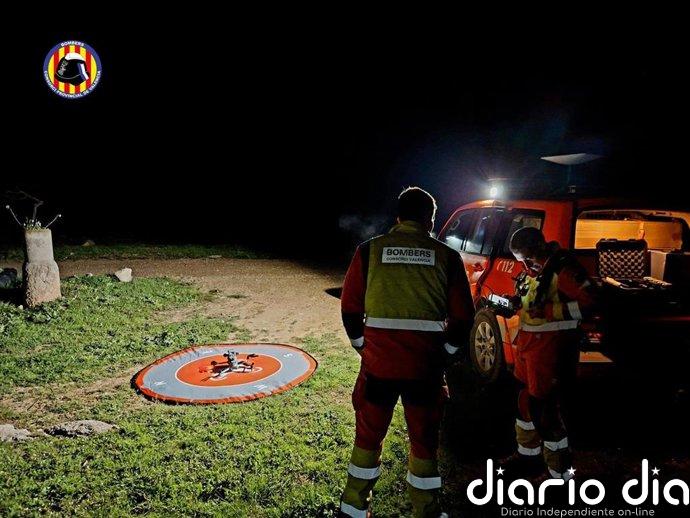 Continúa la búsqueda del hombre desaparecido el domingo en Requena