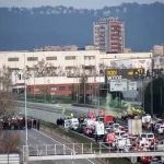 Cortada la C-58 en ambos sentidos en Sant Quirze (Barcelona) por la huelga de docentes