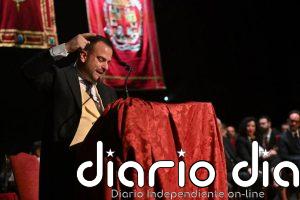 Daniel Valverde emociona a los cofrades almerienses con un pregón de Semana Santa "cargado de simbolismo"