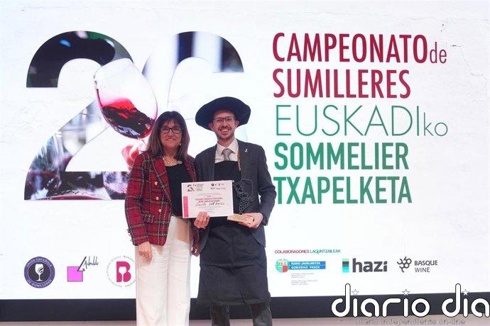 Davide Dall'Amico gana el 26º Campeonato de Sumilleres de Euskadi