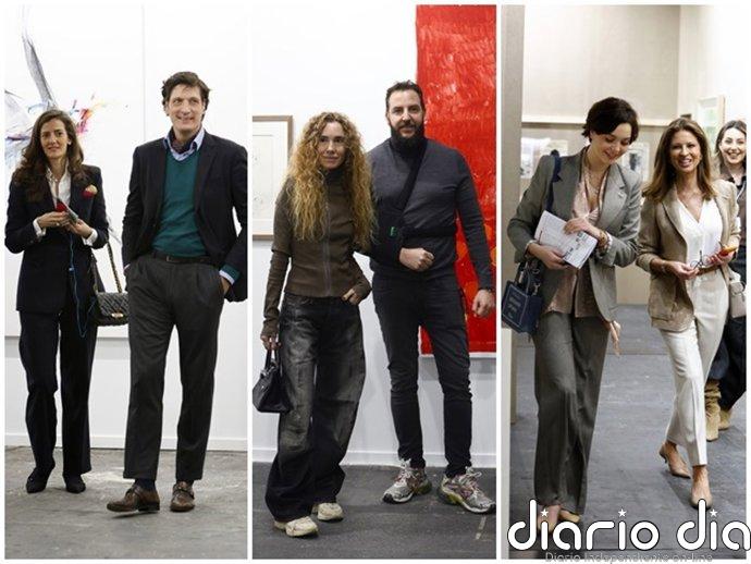 De Elena Cue y su hija Alejandra, a Borja Thyssen y Blanca Cuesta. Lluvia de VIPs en la inauguración de ARCO