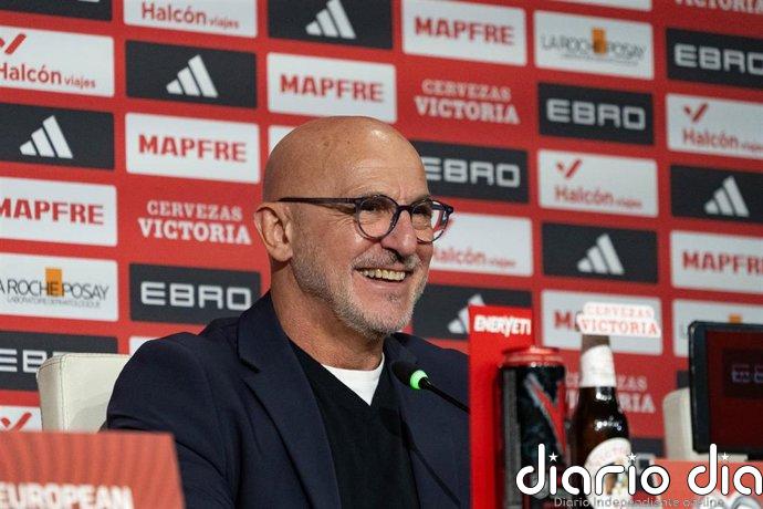 De la Fuente: "Somos unos afortunados y no faltan goleadores en España"