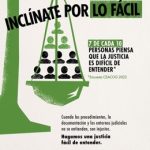 Derechos Sociales lanza 'Inclínate por lo fácil' para promover la accesibilidad cognitiva en el ámbito de la justicia