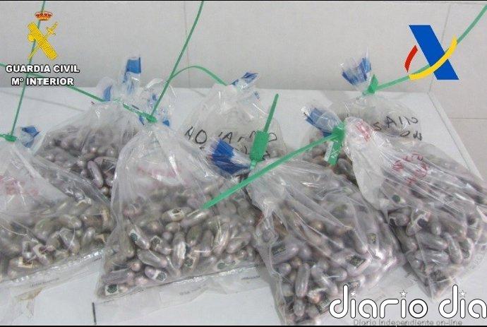 Desarticulada en Melilla una red que traficaba con hachís ingerido en el cuerpo rumbo a Almería