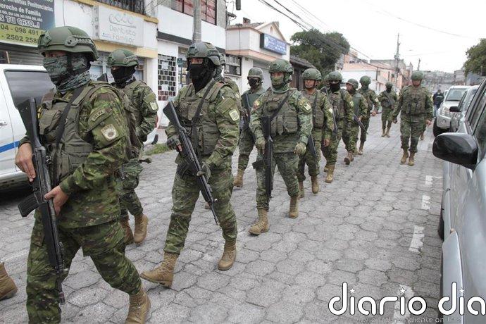 Detenido un cabecilla del grupo criminal Los Tiguerones durante la primera jornada de toque de queda en Ecuador