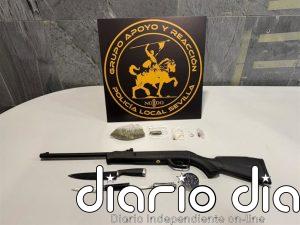 Detenido un hombre con tres reclamaciones judiciales en el segundo día del GAR de la Policía Local de Sevilla