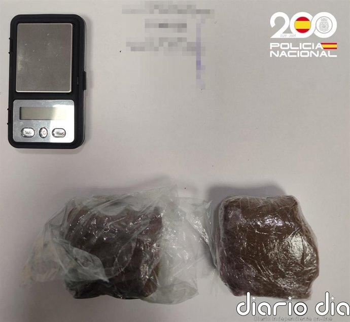 Detenido un joven en Aranda (Burgos) con 80 gramos de hachís y una báscula de precisión