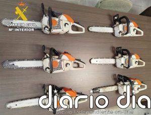 Detenido un joven por robar material de una empresa forestal valorado en 8.000 euros en Bembibre (León)