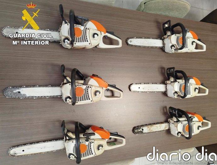 Detenido un joven por robar material de una empresa forestal valorado en 8.000 euros en Bembibre (León)