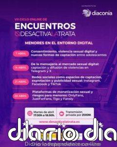 Diaconía organiza una nueva edición de #DesactivaLaTrata centrada en plataformas digitales y publicidad sexual