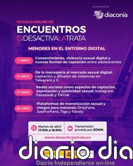 Diaconía organiza una nueva edición de #DesactivaLaTrata centrada en plataformas digitales y publicidad sexual