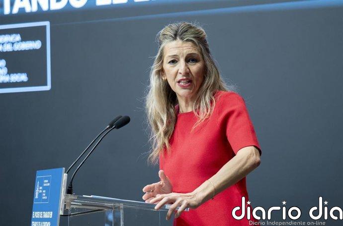 Díaz acusa a Von der Leyen de situarse junto a "la barbarie" tras cuestionar el orden internacional basado en reglas