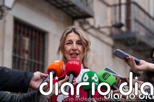 Díaz critica que Feijóo es como una "lavadora vieja con un único programa" y tilda a Aznar de "señoro de la guerra"