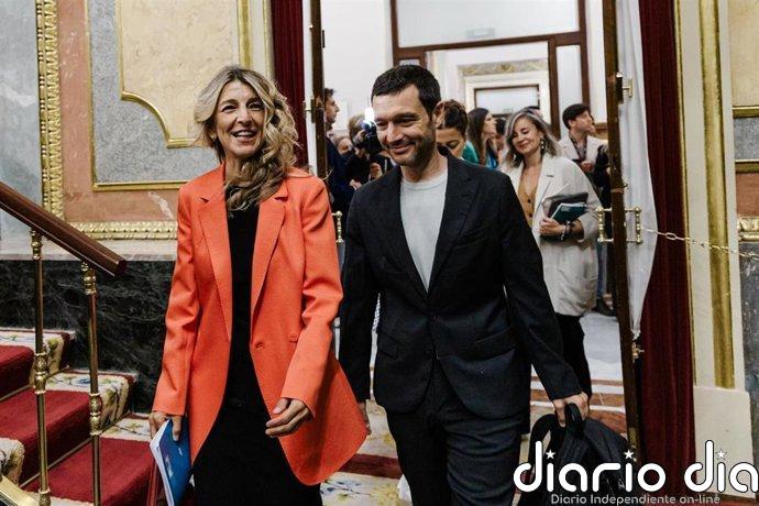 Díaz y Bustinduy celebran el acuerdo para prorrogar los contratos de alquiler, que será de dos años