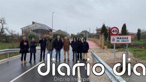 Diputación de León invierte más de 500.000 euros en la mejora de la carretera de Magaz de Arriba