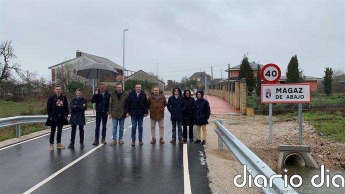 Diputación de León invierte más de 500.000 euros en la mejora de la carretera de Magaz de Arriba