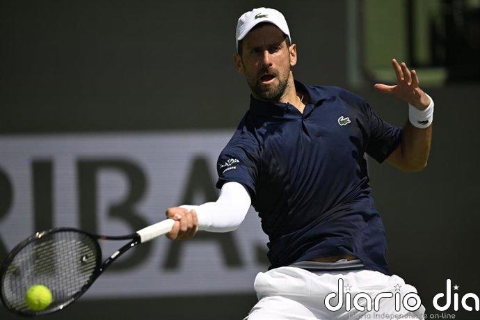 Djokovic alcanza los octavos de Indian Wells nueve años después