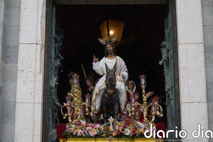 Domingo de Ramos con cuatro procesiones: Borriquita, Silencio, Estudiantes y Cristo de la Fe y la Salud