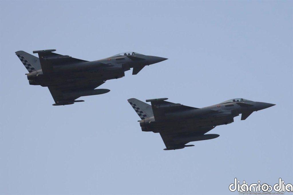 Dos cazas españoles en misión de la OTAN interceptan a dos aviones rusos cerca de Lituania