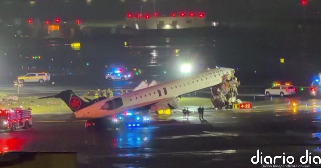Dos muertos y 42 heridos en un accidente en una de las pistas del aeropuerto neoyorquino de La Guardia