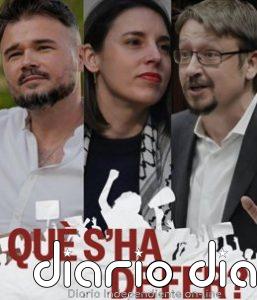 El acto de Rufián, Montero y Doménech se celebrará en la Universitat Pompeu Fabra de Barcelona