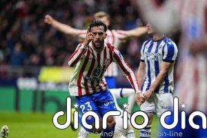 El Atlético golpea primero gracias a un doblete de Nico González