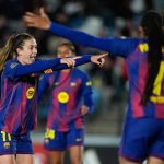 El Barça se apunta otro Clásico en el Di Stéfano y empieza a celebrar la Liga F Moeve