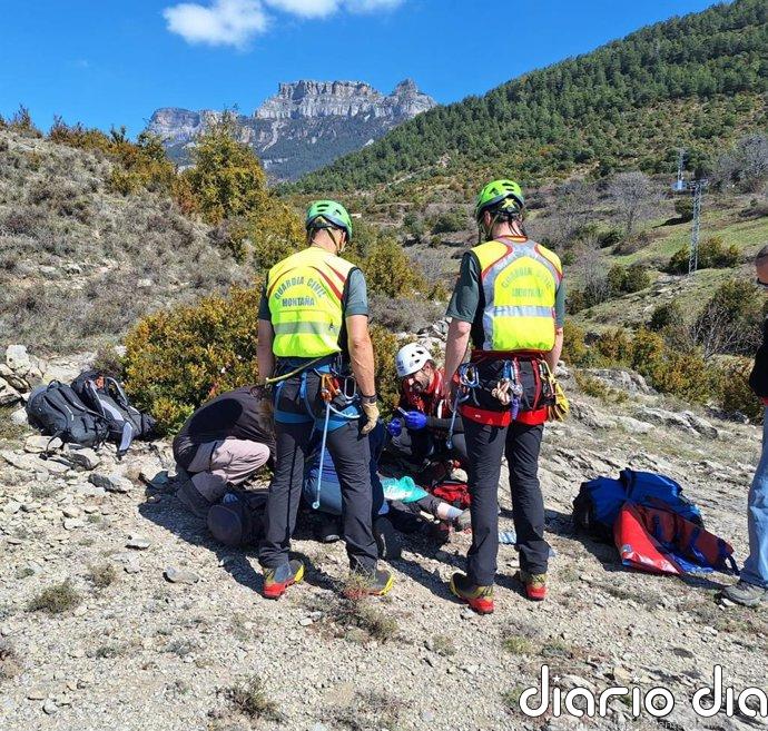 El buen tiempo devuelve las incidencias al Pirineo: hasta 12 rescates de 20 personas durante el fin de semana