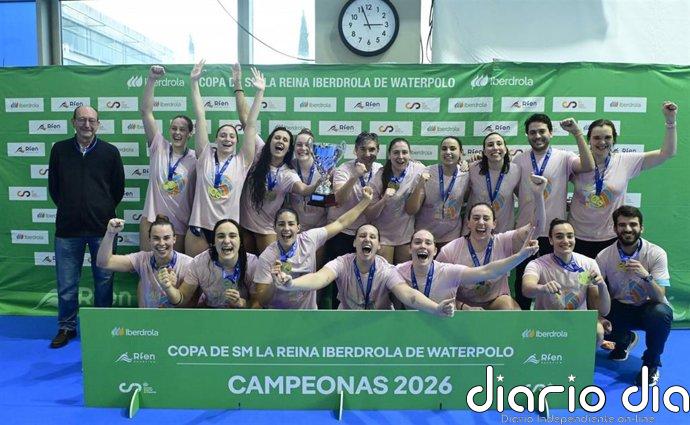 El CN Sant Andreu, campeón de la Copa de la Reina Iberdrola por tercer año seguido