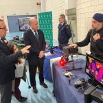 El delegado de Desarrollo Educativo lidera la Feria Comarcal de FP celebrada en Antequera (Málaga)