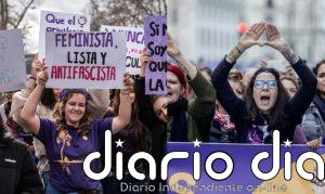 El feminismo dividido en Madrid comparte el 'No a la guerra' pero sigue lejos de cifras históricas del 8M