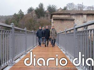 El Gobierno de La Rioja abre al tránsito el puente de hierro de Ortigosa de Cameros durante la Semana Santa