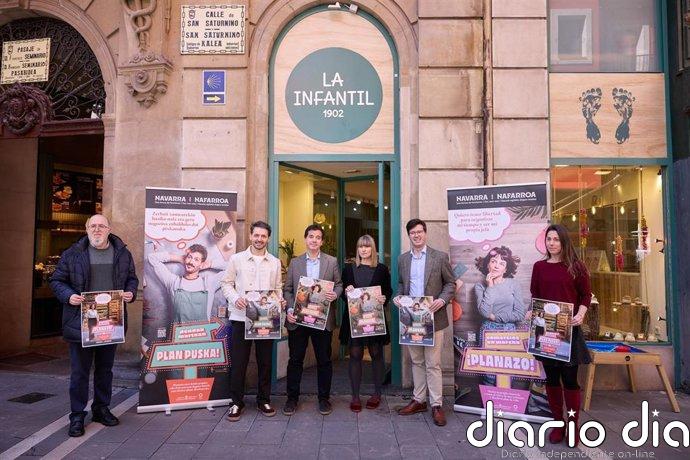 El Gobierno de Navarra lanza una campaña de prestigio de la figura del comerciante bajo el lema '¡Planazo!'