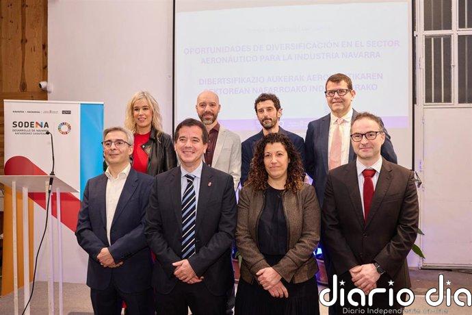 El Gobierno foral anuncia su "apuesta firme" al impulso del sector aeroespacial en Navarra