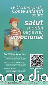 El Govern convoca el IV Certamen de Cuento Infantil sobre salud mental y bienestar emocional