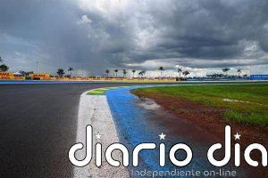 El Gran Premio de Brasil, detenido por un socavón en la recta principal